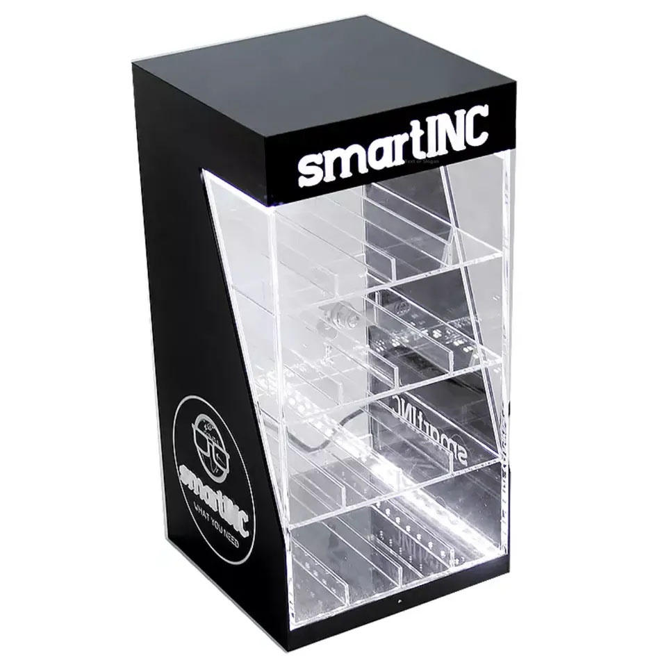 uto Feed Products Spring Loaded Counter Shelf Cigarette Pusher Acrylic ...