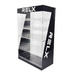 Wholesale 5 Layer Professional Customized Acrylic Cigarette Retail Display Stand Cigarette Display Cabinet