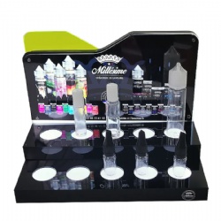 High Quality Countertop cigarette display cabinets Crystal Acrylic cigarette display cabinet supermarket tobacco displays