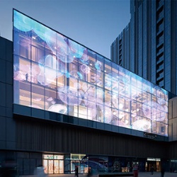 Led Display Screen Poster Transparent LED Screens