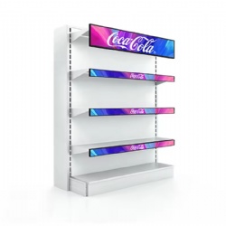 Supermarket Digital Signage Advertising Player Shelf Edge Shopping Mall Ultra Wide Shelf Lcd Stretched Bar Video Display for Chain Store