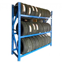 Custom Garage Motorcycle Truck Tires Storage Display Rack Passenger Car Wheel Tire Rim Display Shelf Stand