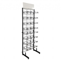 Low Price Wholesale Mobile Phone Accessories Display Stand Shop Sock Snack Tool Metal Wire Mesh Display Rack