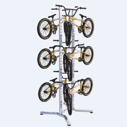 Sporting Goods Store Retail Electric Mountain Bike Metal Display Stand Kids' Electric Scooters Display Rack